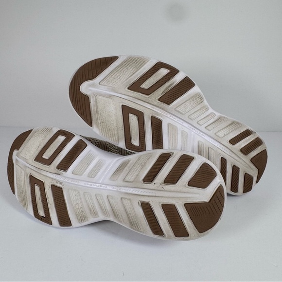 APL Techloom Pro Women’s Size 9 Running Shoes Knit Sneakers Tan Cream - Picture 8 of 9